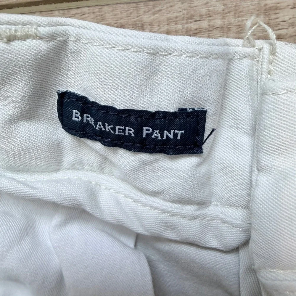 Vineyard Vines Breaker Pant Mens 33x32 Light Khaki Straight Leg Stretch Chino